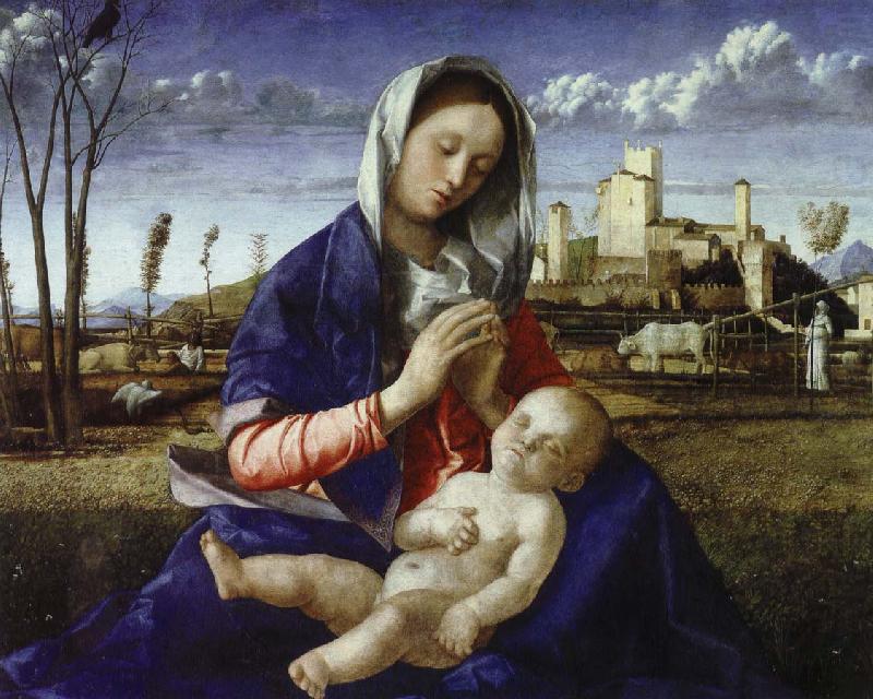 BELLINI, Giovanni angens madonna oil painting picture